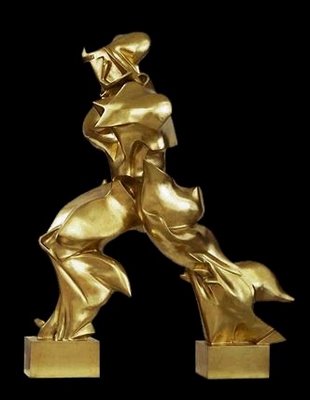 Unique Forms of Continuity in Space (Umberto Boccioni, 1913) = HUMANS